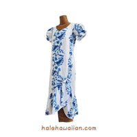 Hawaiian Muumuu Sleeve Dress Long [Pacific Panel]