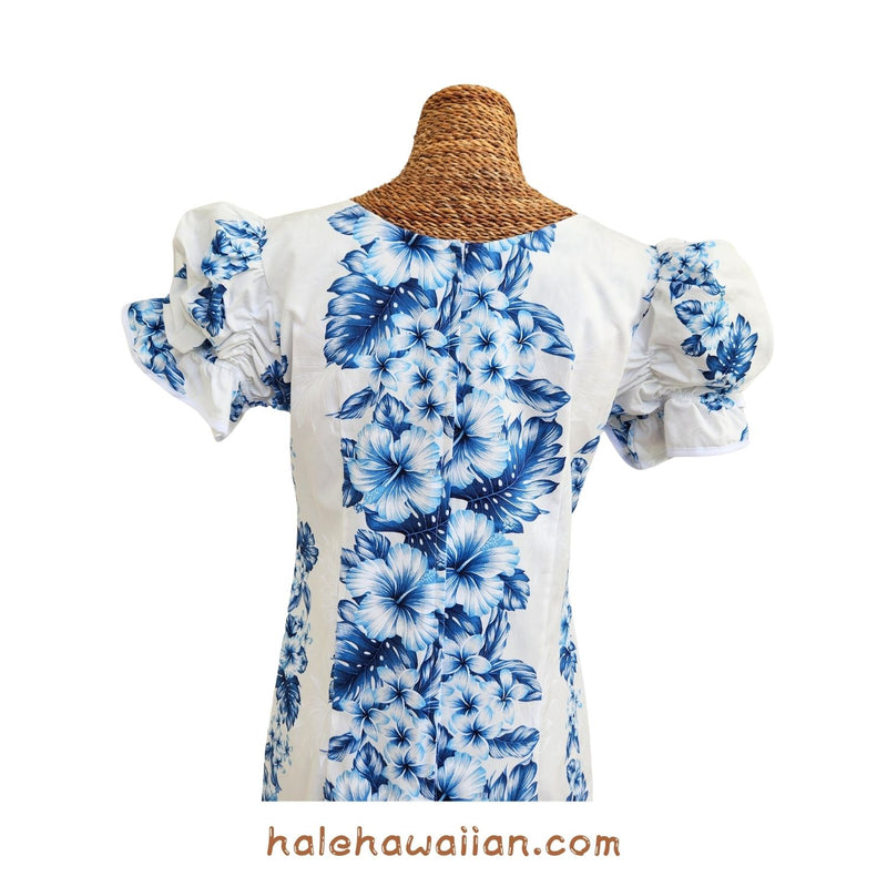 Hawaiian Muumuu Sleeve Dress Long [Pacific Panel]