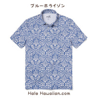Hawaiian REYN SPOONER Men's Polo Shirt [Oahu Harvest]