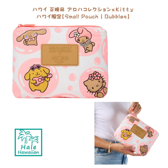 正規品 ALOHACollection  ハワイ限定 アロハコレクションｘハローキティー【Small Pouch | Bubbles】