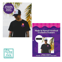 AVVA × Hawaiian Airlines Collaboration T-shirt｜Made in Hawaiʻi Limited Collaboration
