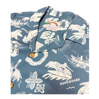 新作入荷 パラダイスファンド メンズ レーヨン アロハシャツ 【 アロハ ノスタルジック 】