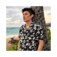 新作入荷 パラダイスファンド メンズ レーヨン アロハシャツ 【 アロハ ノスタルジック 】