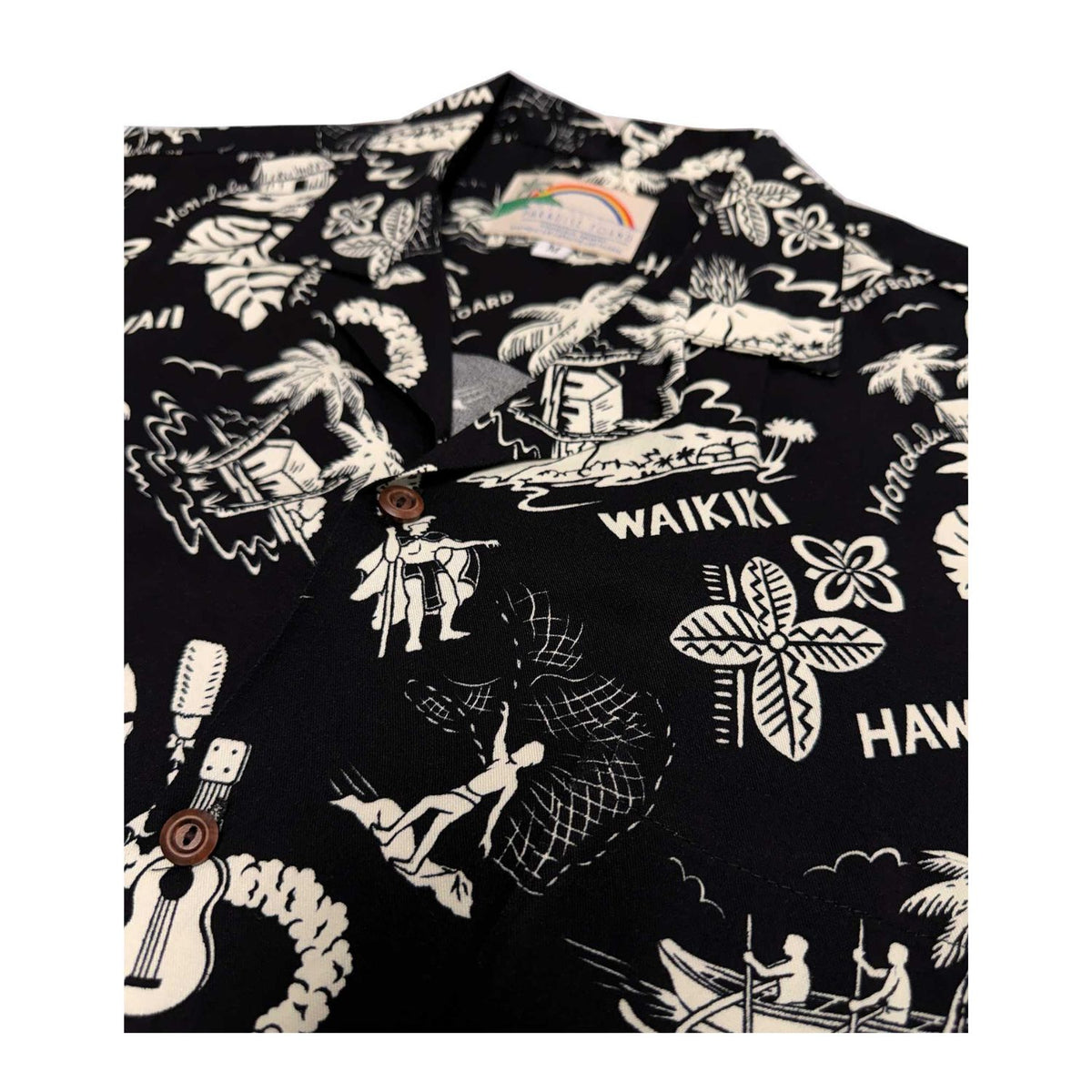 新作入荷 パラダイスファンド メンズ レーヨン アロハシャツ 【 アロハ ノスタルジック 】