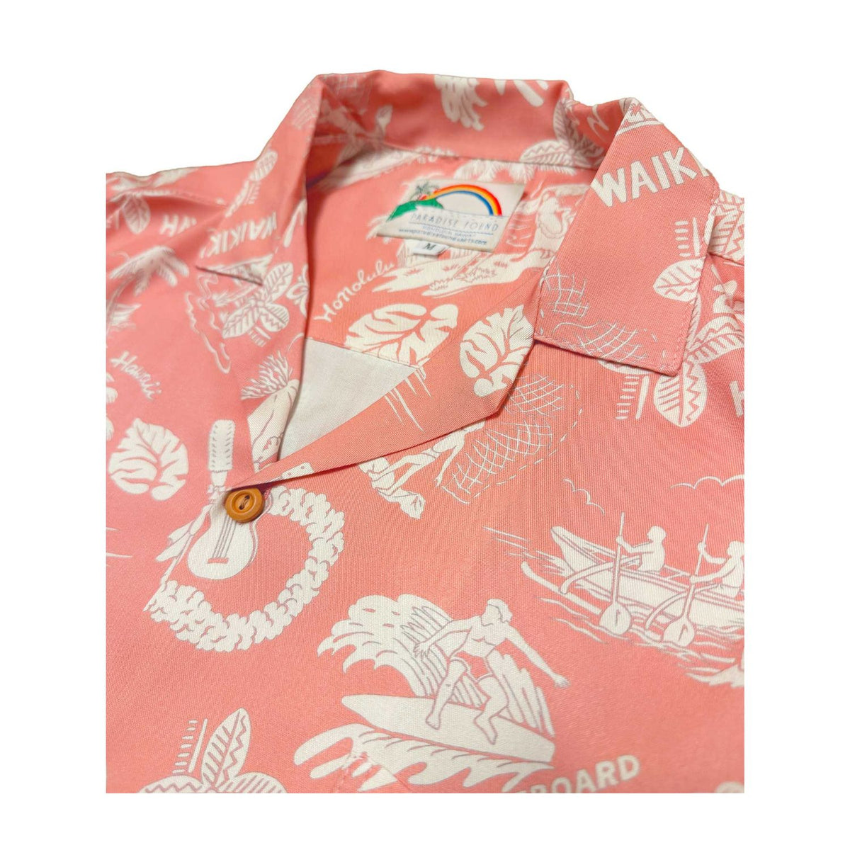 新作入荷 パラダイスファンド メンズ レーヨン アロハシャツ 【 アロハ ノスタルジック 】