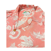 新作入荷 パラダイスファンド メンズ レーヨン アロハシャツ 【 アロハ ノスタルジック 】