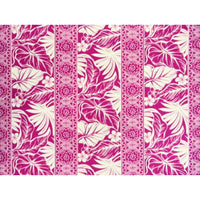 Hawaiian Polycotton Fabric BN-12-064 [Tapa/Plumeria]