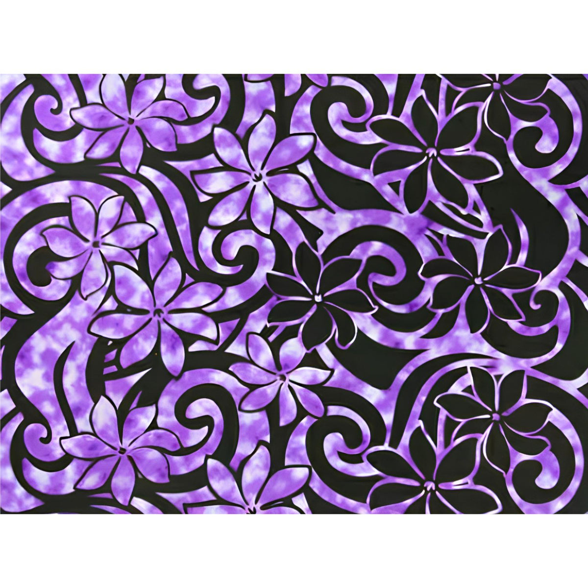 Hawaiian polycotton fabric BN-17-220 [tie dye tie roll]