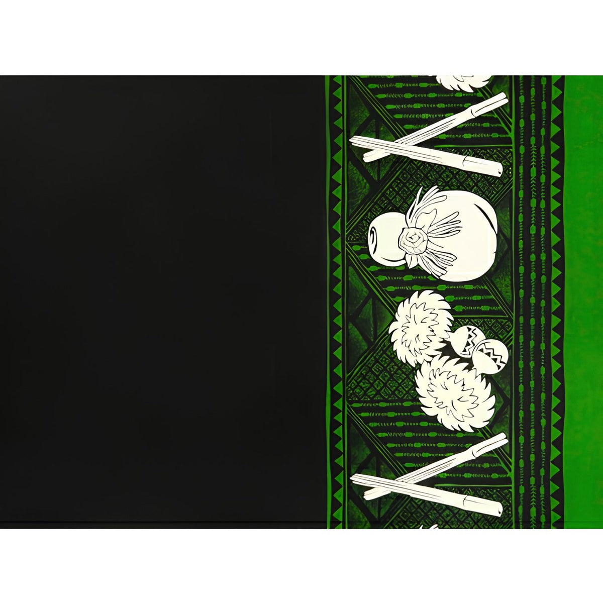 Hawaiian Polycotton Fabric BQ-11-818 [Ipu/Uriuli]