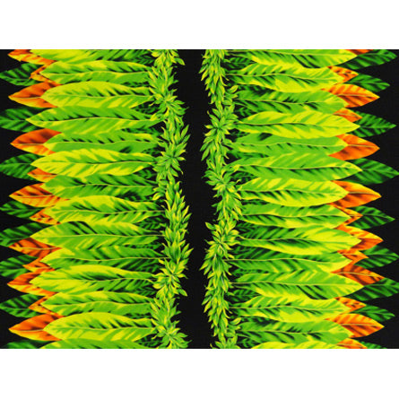 Hawaiian Polycotton Fabric BQ-16-10-444 [Tea Leaf] Sold by the 2.5 Yards