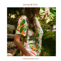 Hawaiian Women's Aloha Shirt Fit [Bird of Paradise]
