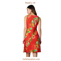 Hawaii Rayon A-Line Tank Short Dress [Bird of Paradise]