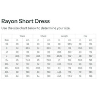 Hawaii Rayon A-Line Tank Short Dress [Bird of Paradise]