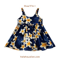 Kids Cotton Bungee Dress [Plumeria]