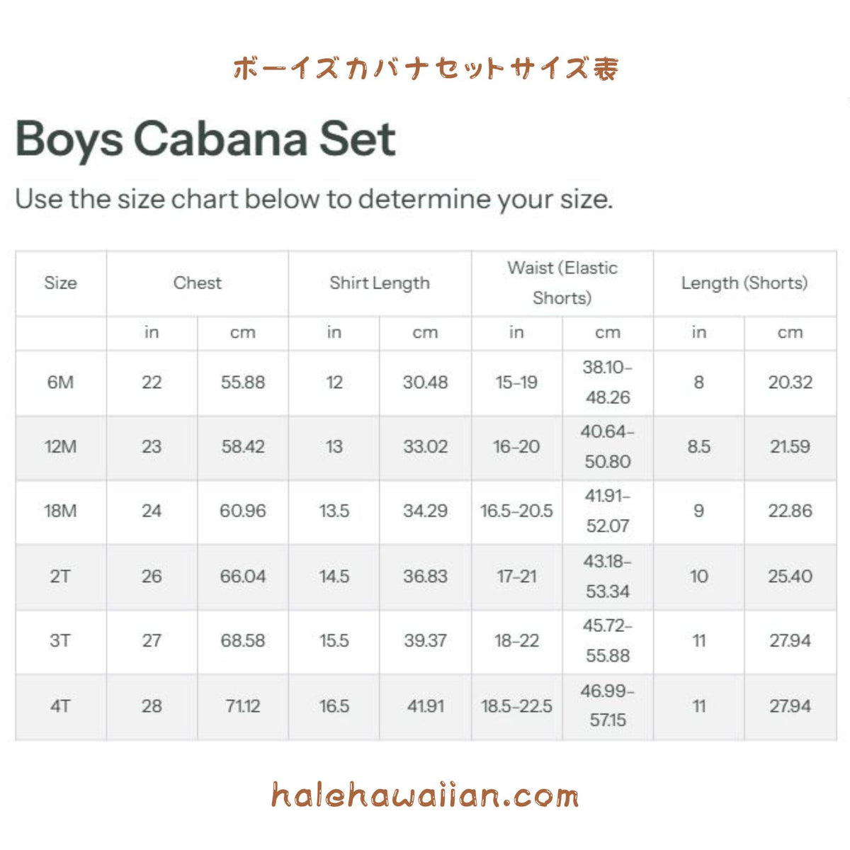 Hawaii Boys Rayon Aloha Cabana Set [Blue Hawaii]