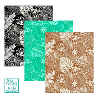 Hawaiian polycotton fabric CHOE-283R [Hibiscus Tiare]
