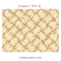 新柄入荷 ハワイ ポリコットン 生地　CHOE-284-811【 ラウハラ 】