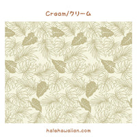 ハワイアン ポリコットン生地 CHOE-547-890 【モンステラリーフ】