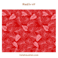 ハワイアン ポリコットン生地 CHOE-547-890 【モンステラリーフ】