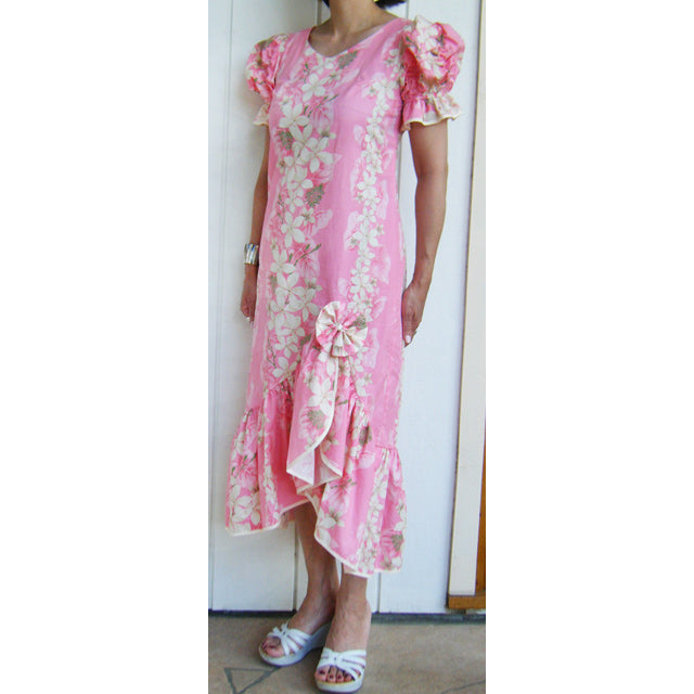 vintage HAWAII dress着用画像身長156cm