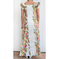 [Discount] Hawaii Muumu Ruffle Muumu Long Dress [Bird of Paradise] 