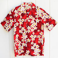 Hawaiian Men's Aloha Shirt Cotton [Plumeria]