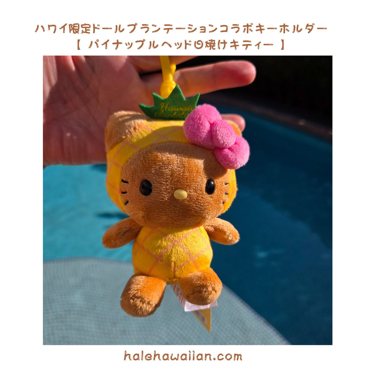 Authentic Doll Plantation Collaboration Limited Edition [Sun-Tarnished Hello Kitty Keychain]