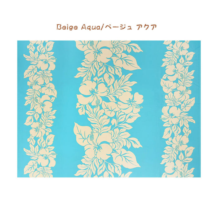 New colorway Popular fabric Hawaii Polycotton Fabric ETU-436 [Hibiscus Panel]
