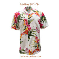 New Arrival: Paradise Found Men's Rayon Aloha Shirt - Exotic Floral