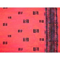 *Clearance Sale Fabric: Hawaiian Poly-Cotton Fabric GA-17-146 [Tapa Border]