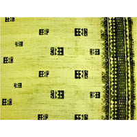*Clearance Sale Fabric: Hawaiian Poly-Cotton Fabric GA-17-146 [Tapa Border]