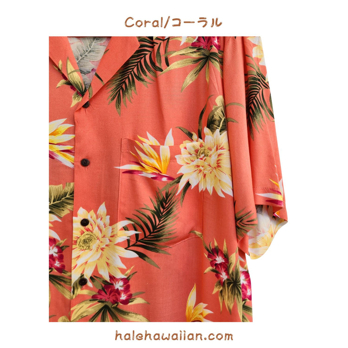 Hawaiian Men's Aloha Shirt Rayon [Ceres]