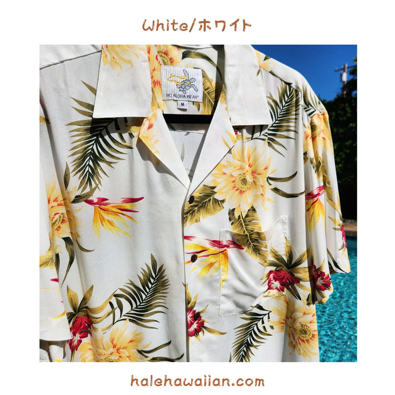 Hawaiian Men's Aloha Shirt Rayon [Ceres]