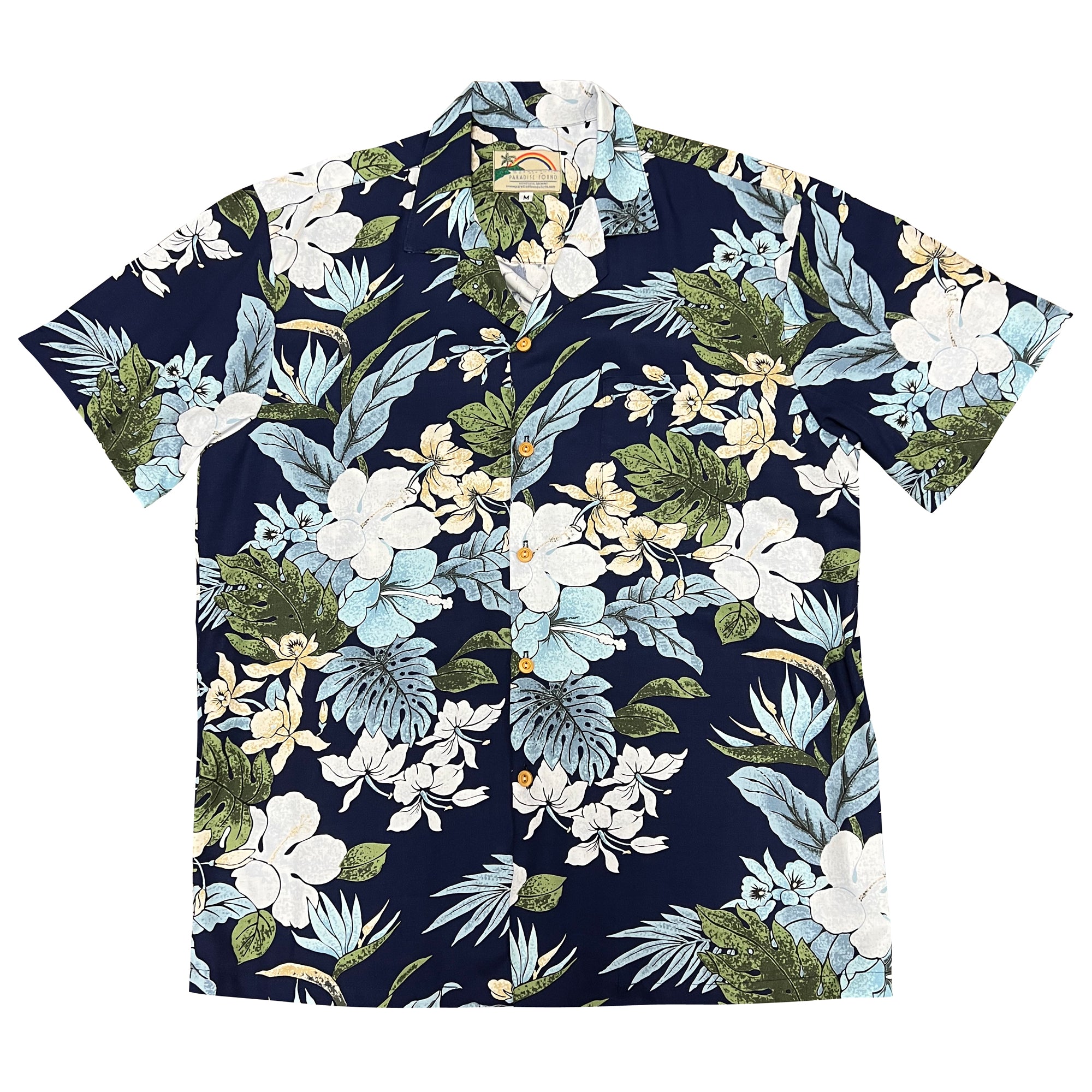 未使用　hilo hawaii メンズ　ヒロハワイ　アロハシャツ　長袖　ハワイ ハワイアン メンズアロハシャツ レーヨン 【 ヒロ 】 – Halehawaiian