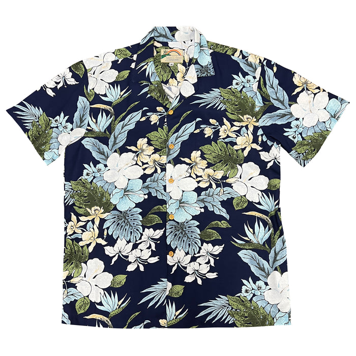 Hawaiian Men's Aloha Shirt Rayon [Hilo]