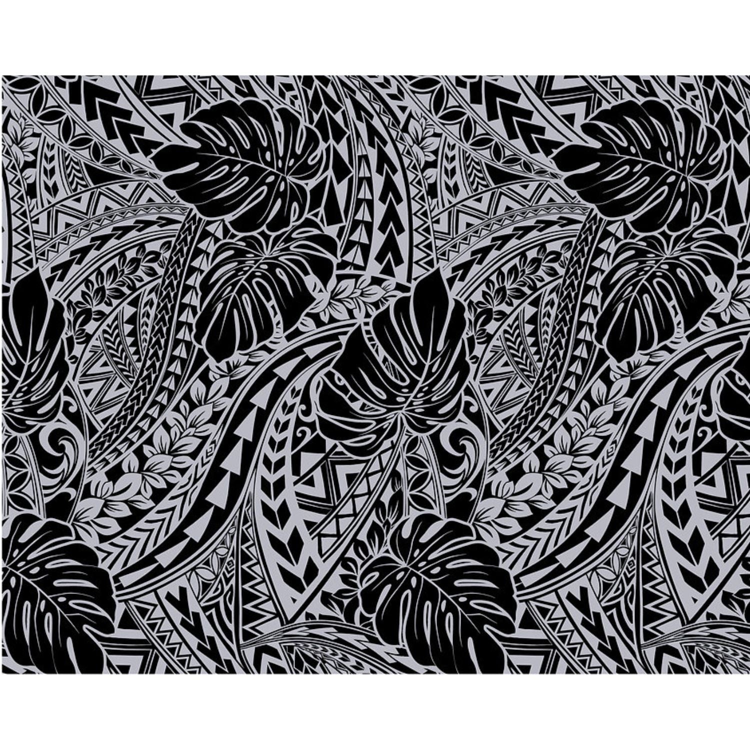 Hawaiian polycotton fabric NLX-20861 [Protea/Modern Motif