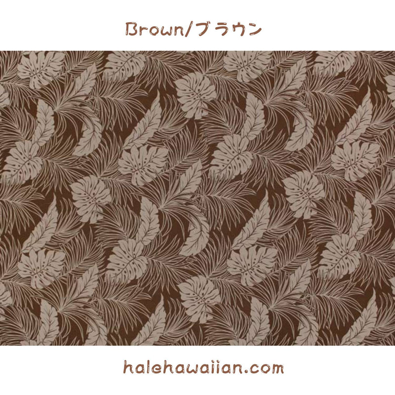 Hawaiian Polycotton Fabric LMH-04-331 [Monstera]