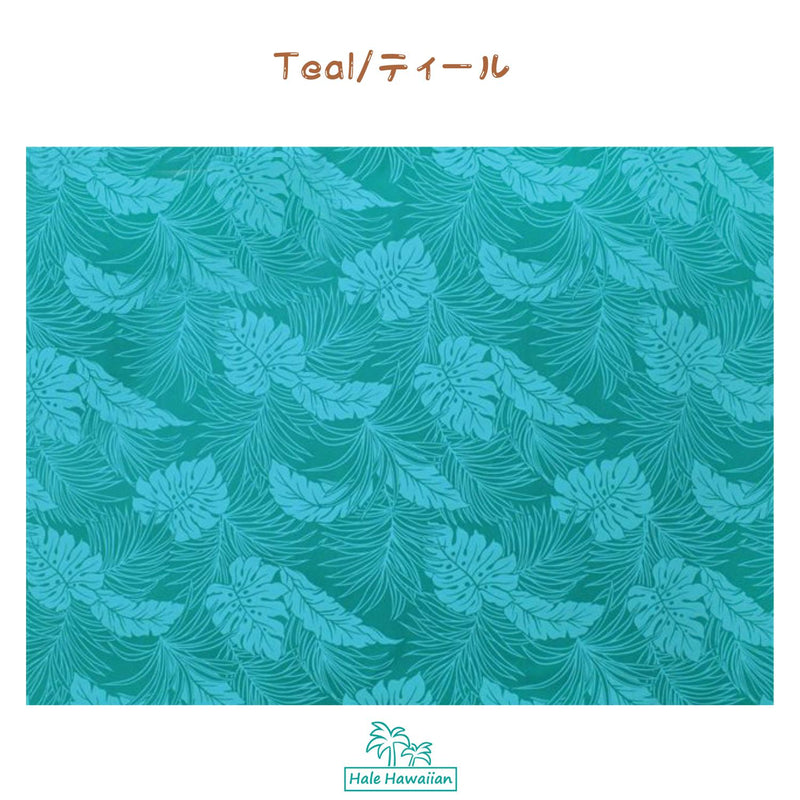 Hawaiian Polycotton Fabric LMH-04-331 [Monstera]