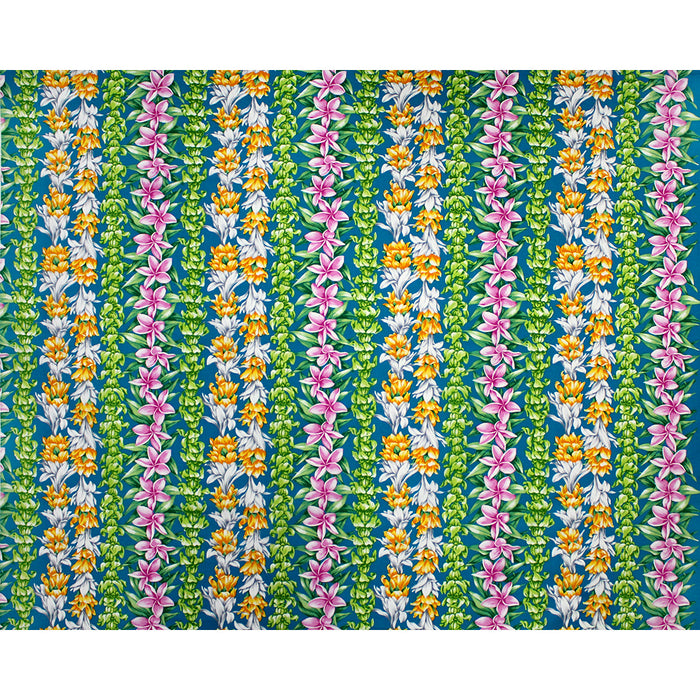Pre-order Hawaiian Cotton Fabric LMH-23-996 [Hawaiian Lei] Arrival January 2024