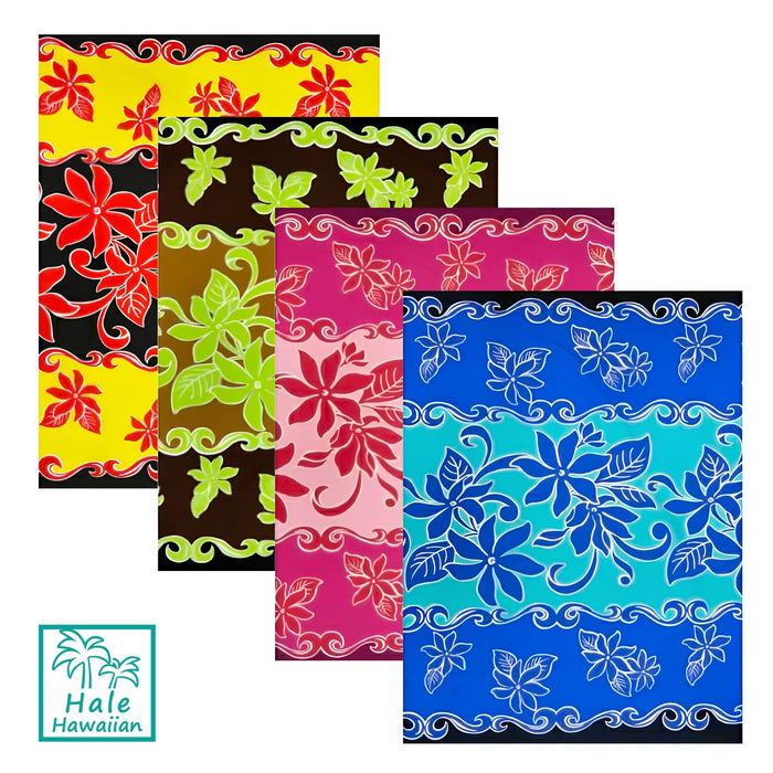 *Sale Fabric: Hawaiian Poly Cotton Fabric LW-11-181 [Tiare Panel]