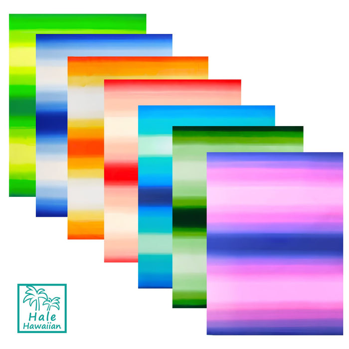 Hawaiian Polycotton Fabric LW-12-262 [Gradation]