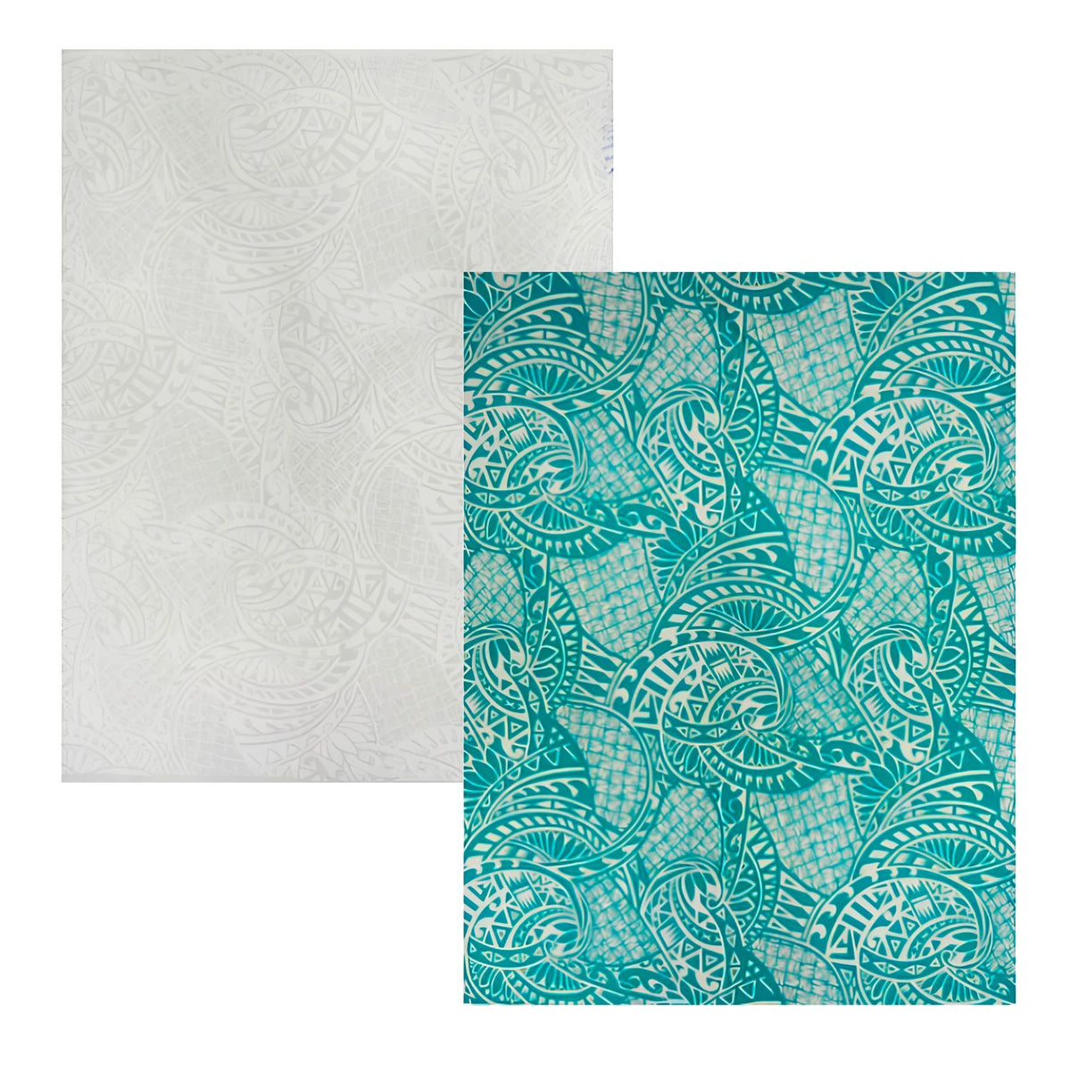 *Sale Fabric* Hawaiian Poly-Cotton Fabric LW-15-405 【Tapa Lauhala】