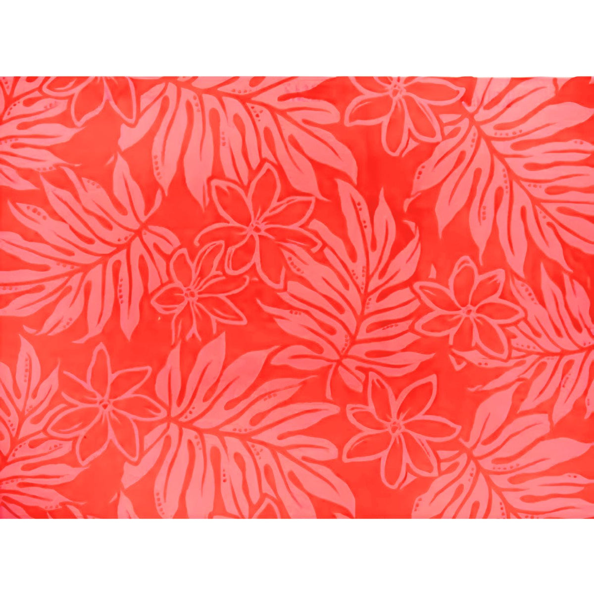 *Sale Fabric: Hawaiian Poly-Cotton Fabric LW-15-446 [Tiare Laua'e]