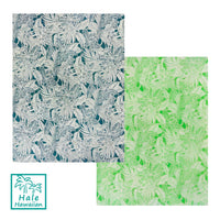 Hawaiian Polycotton Fabric LW-17-576 [Plumeria Leaf]