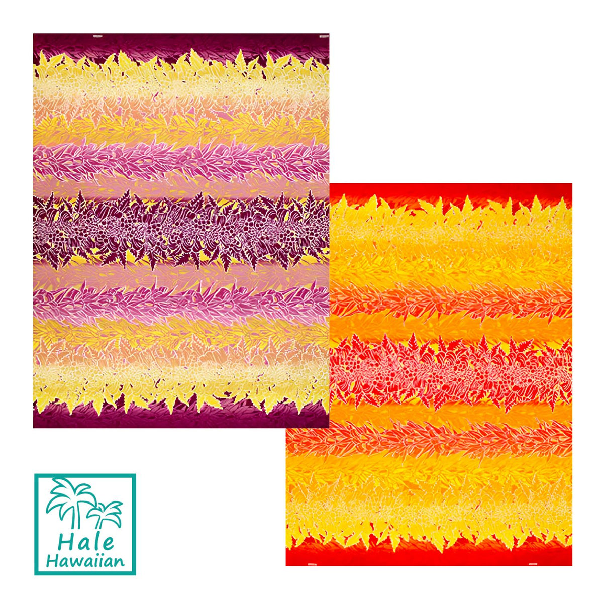 *Sale Fabric* Hawaiian Poly-Cotton Fabric LW-18-639 [Lei Lei]