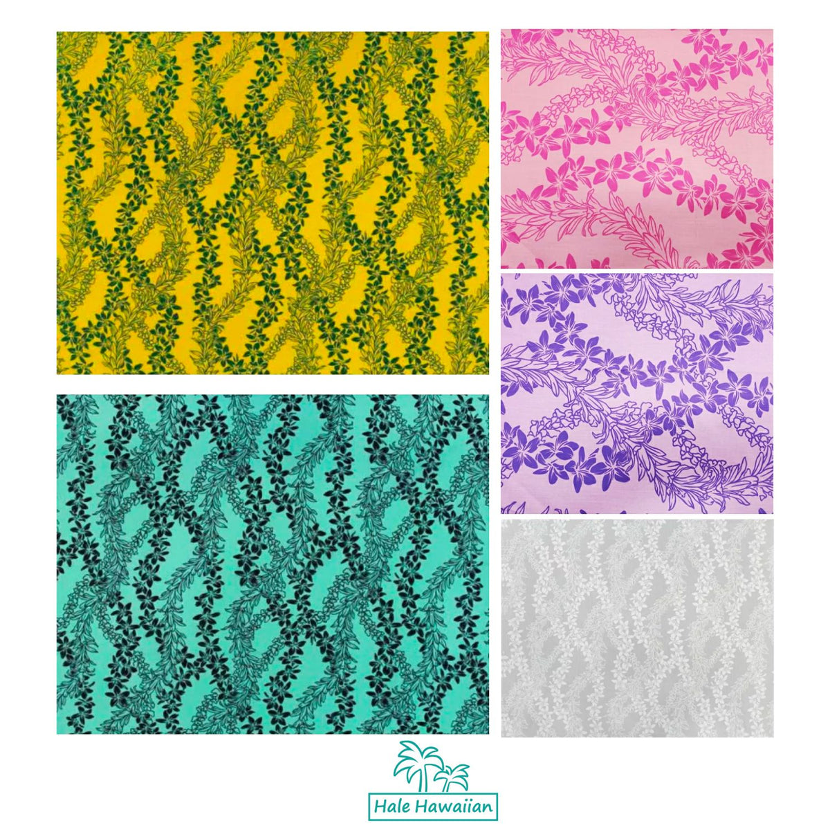 Hawaiian Polycotton Fabric LW-21-784 [Triple Crossley]