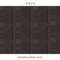 Hawaiian polycotton fabric LW-21-805 [Tapa Panel]