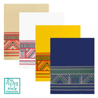 *Sale Fabric* Hawaiian Poly-Cotton Fabric LW-22-845 [Tapa Motif]