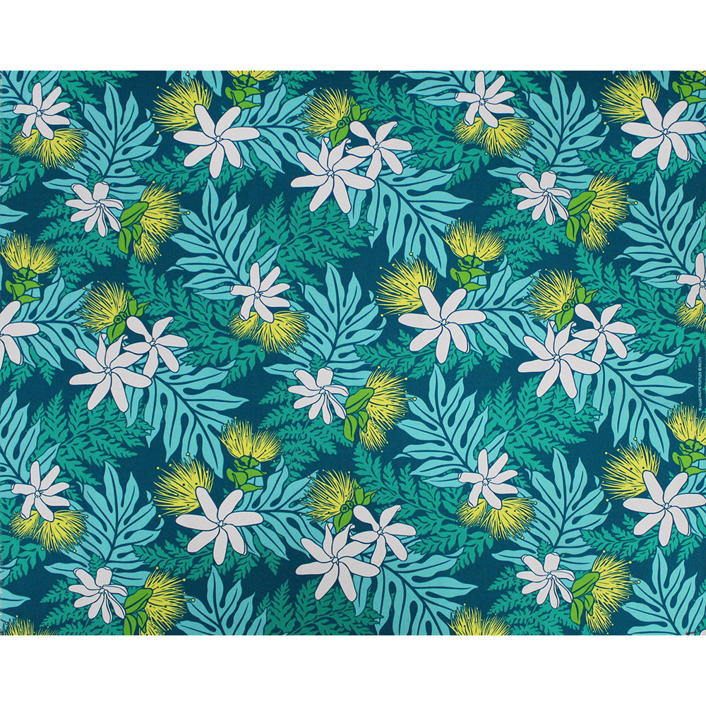 Hawaiian Polycotton Fabric LW-22-863 [Tiara Fern]