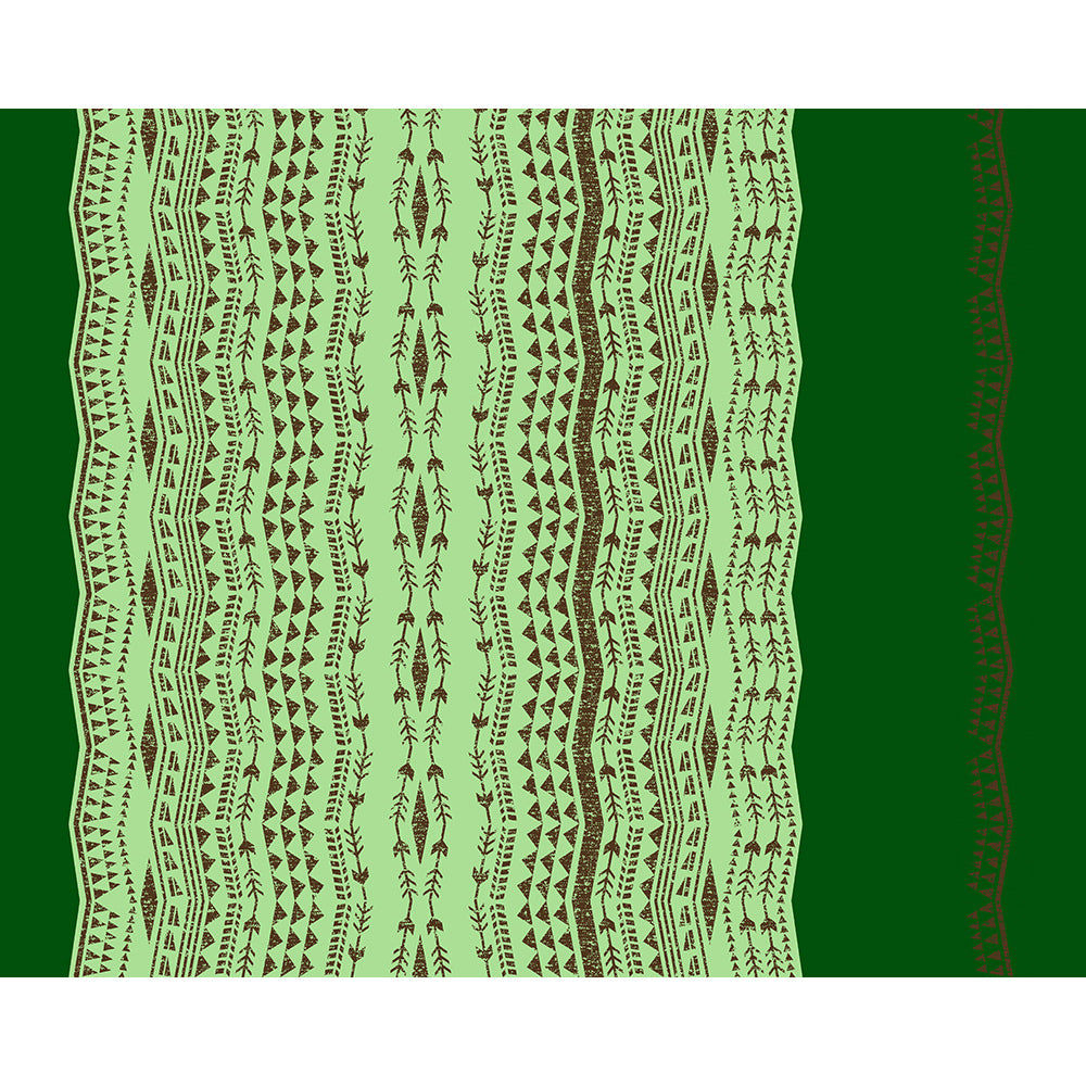 Hawaiian polycotton fabric LW-23-874 [Border Tapa] Scheduled to arrive in December